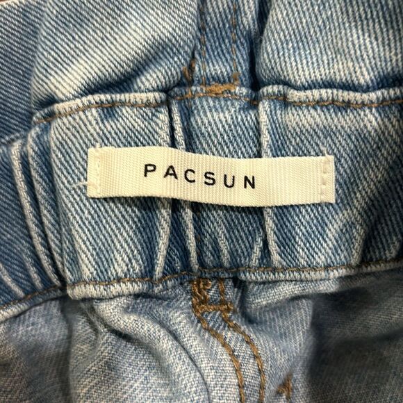 PacSun Cinched Waist Denim Mom Short - XS - Picture 5 of 7
